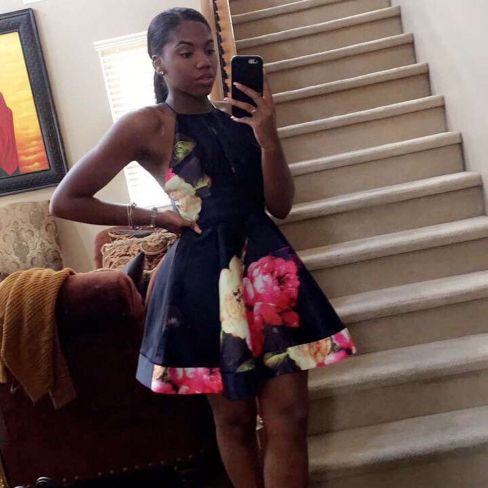 Floral Print Dress